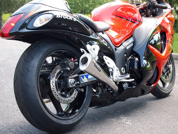 Brocks Dual Alien Head Slip-On Exhaust for Suzuki Hayabusa